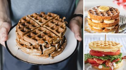 wafflera clásica cuisinart amazon