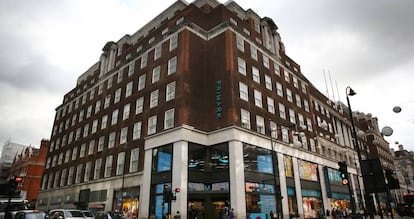 Edificio de Pontegadea en Londres, en Oxford Street, donde está una de las tiendas de Primark