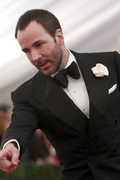 Una vez más Tom Ford el más elegante de la gala.