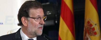 El president espanyol, Mariano Rajoy, aquest dimecres.