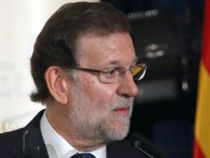 El president espanyol, Mariano Rajoy, aquest dimecres.