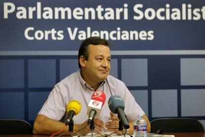 Vicent Sarrià, diputado socialista y ex secretario de organización del PSPV.