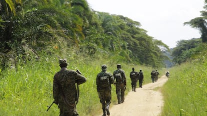 Soldados de República Democrática del Congo (RDC) en una imagen de archivo.