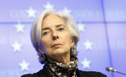 Christine Lagarde, directora gerente del FMI