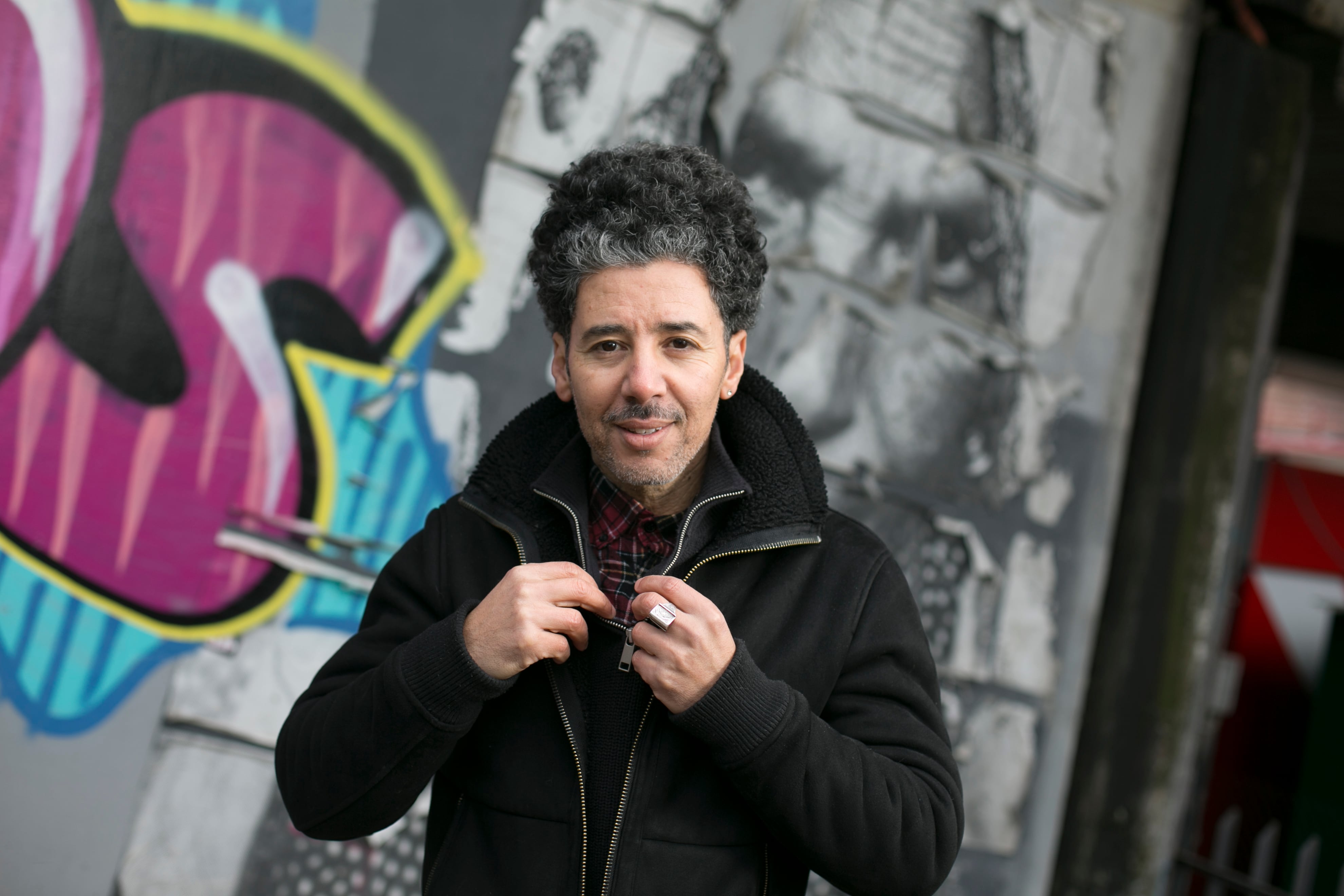 Dvd 1302 24.1.26 Rachid B, músico. fotografiado en Madrid. foto: Santi Burgos