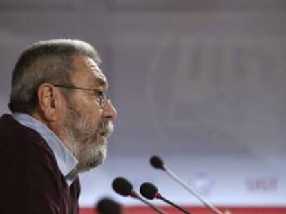 El secretario general de UGT, Cándido Méndez. EFE/Archivo