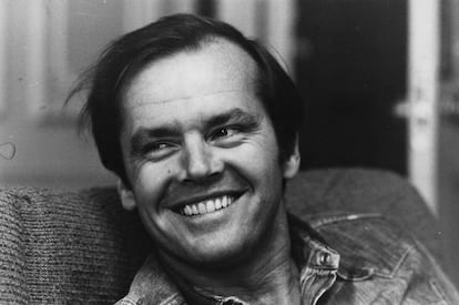 Jack Nicholson fotografado em 1974, no ano em que se desvelou que a que achava que era sua irmã era em realidade sua mãe.