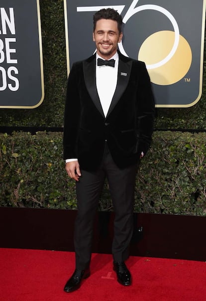 James Franco, ganador del Globo de Oro, por The Disaster Artist.