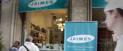 La nueva sede de la librería Jaimes en Barcelona.