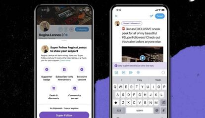 Super Follows de Twitter