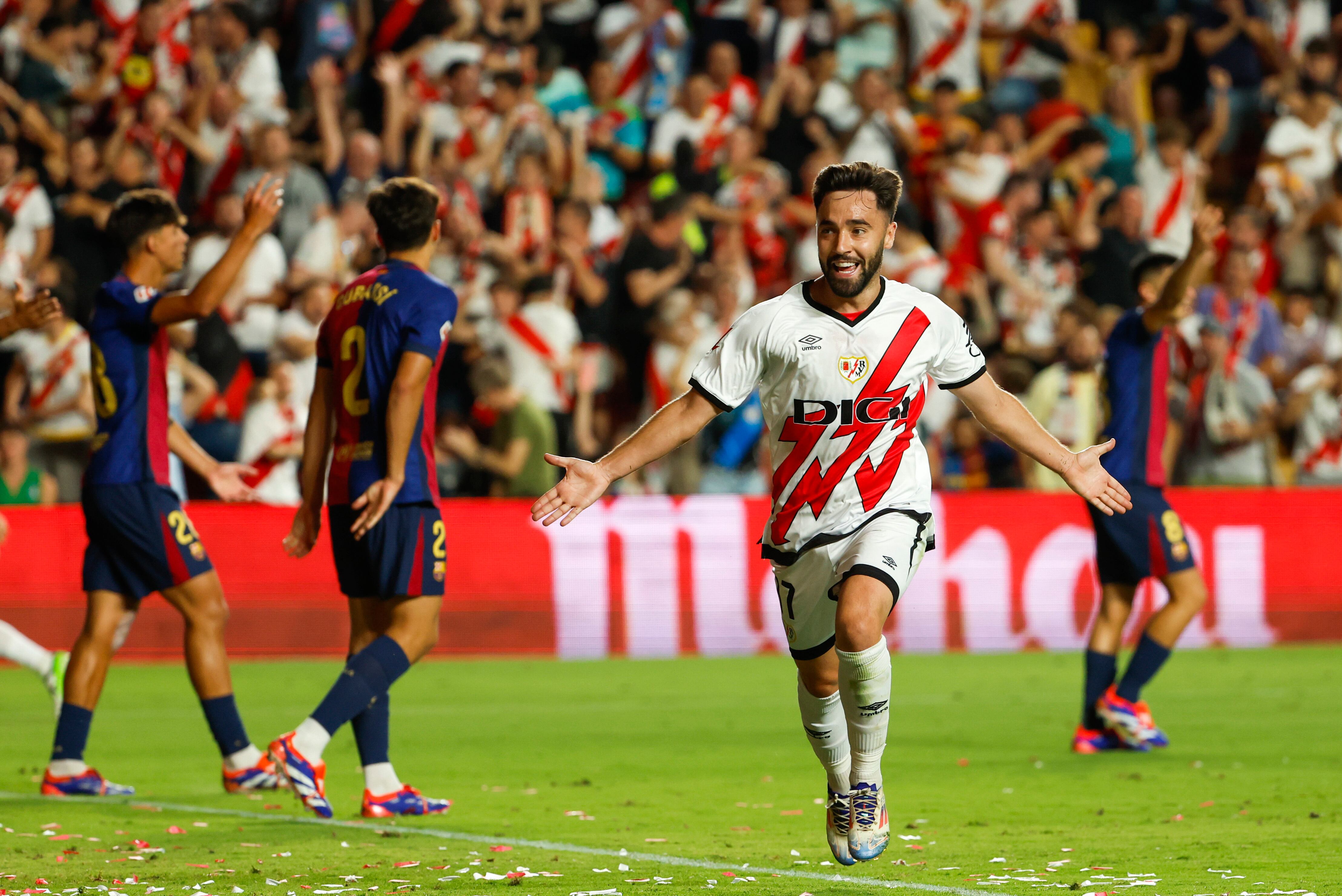 Rayo Vallecano – Barcelona, en directo | Unai López adelanta a los locales con un remate de derecha 