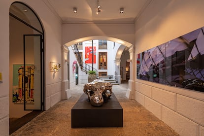 La galería de arte Gerhardt Braun, en el Carrer de Sant Feliu, en Palma.