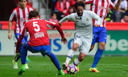 Isco, durante el partido.