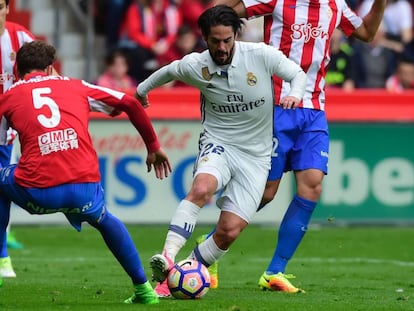 Isco, durante el partido.