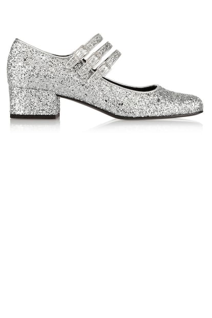 Zapatos 'glitter' de Saint Laurent (c.p.v.)