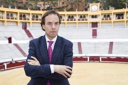 Felipe Negret, empresario de la plaza de toros de Bogot&aacute;.