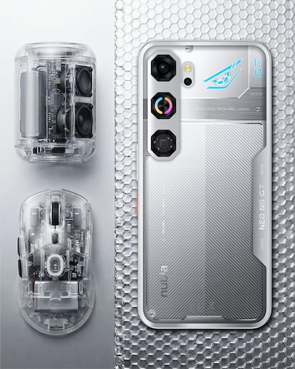 Trasera del nubia Neo 5 GT