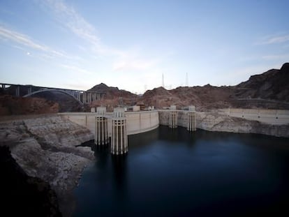 El lago Mead, que alimenta Las Vegas, el pasado mayo.