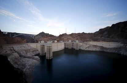 El lago Mead, que alimenta Las Vegas, el pasado mayo.
