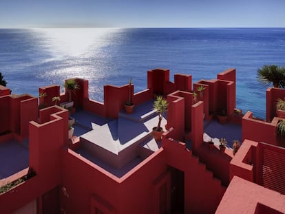 La Muralla Roja de Calpe, de Ricado Bofill, el edificio más 'instagrameado' de España.