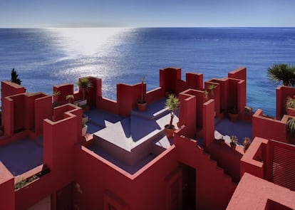 La Muralla Roja de Calpe, de Ricado Bofill, el edificio más 'instagrameado' de España.