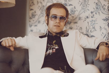 Elton John, en una imagen de 1973.
