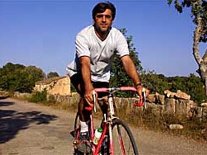 Francesc Antich, practicando uno de sus deportes favoritos.