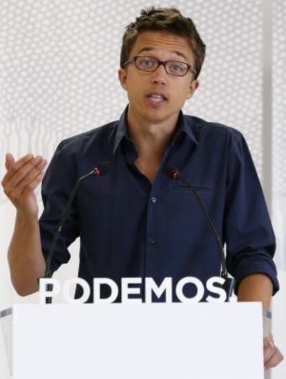 &Iacute;&ntilde;igo Errej&oacute;n, &#039;n&uacute;mero dos&#039; de Podemos.