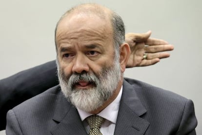 Jo&atilde;o Vaccari Neto, durante sess&atilde;o da CPI no dia 9. 