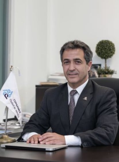 José Luis Beato, en su oficina de Ciudad de México