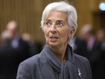 Christine Lagarde, diretora do FMI