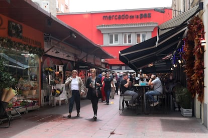 El mercado de la Paz, en Madrid.