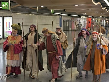‘Els Pastorets’ arriben en metro