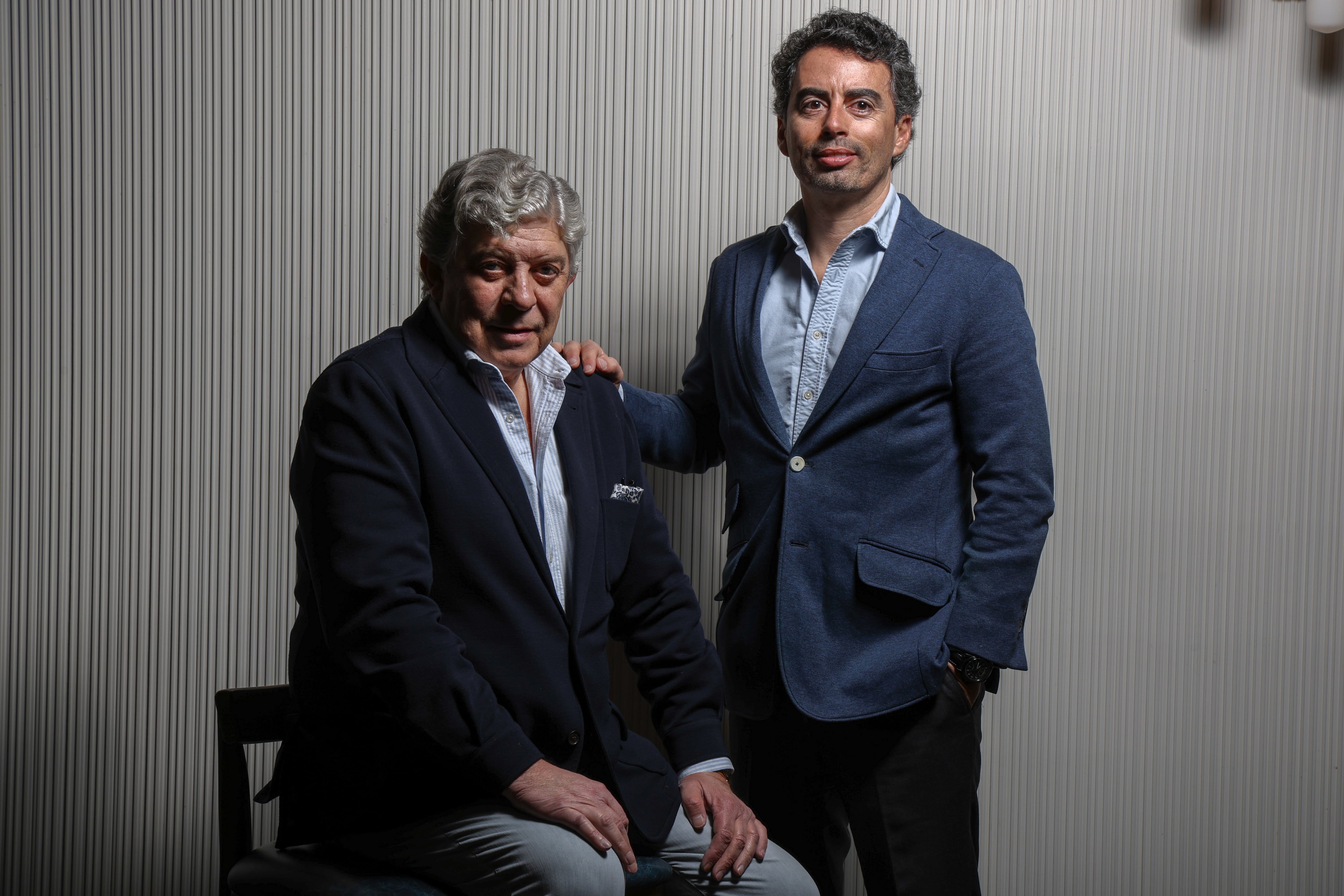 Julio Moreno y Carlos Arévalo. 