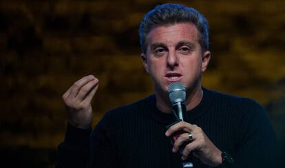 O apresentador Luciano Huck, em um evento em São Paulo no mês passado.