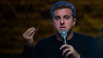 O apresentador Luciano Huck, em um evento em São Paulo no mês passado.