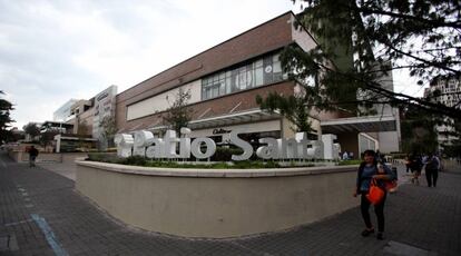 El centro comercial donde María Villar tomó el taxi.