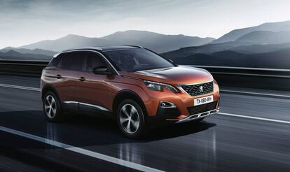 Imagen promocional del Peugeot 3008. 