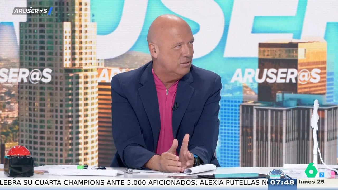 Alfonso Arús, en un momento de 'Aruser@s'.
