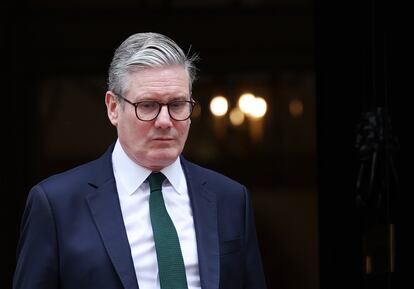 El primer ministro británico, Keir Starmer, el pasado 6 de agosto en Downing Street.