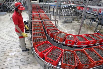 Planta embotelladora de Coca Cola en Fuenlabrada