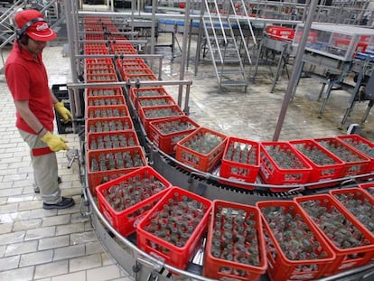 Planta embotelladora de Coca Cola en Fuenlabrada