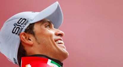 Alberto Contador en una imagen de archivo. 