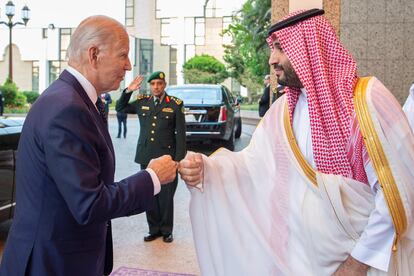 Joe Biden en Saudi Arabia