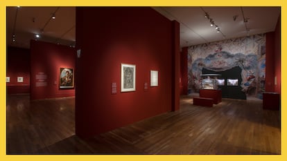 Imagen de las salas de la exposición Herrera "el Mozo" y el Barroco total
