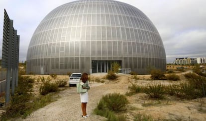 The empty Forensic Anatomical Institute in Madrid.