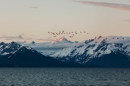 Vista de Córdova, Alaska.