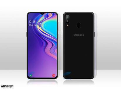 El Samsung Galaxy M20 contaría con un diseño bastante similar al de los gama media chinos actuales