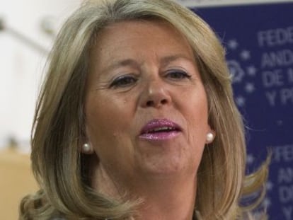 Ángeles Muñoz, presidenta de la FAMP y alcaldesa de Marbella.