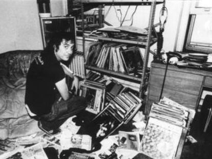 El crítico musical Lester Bangs.